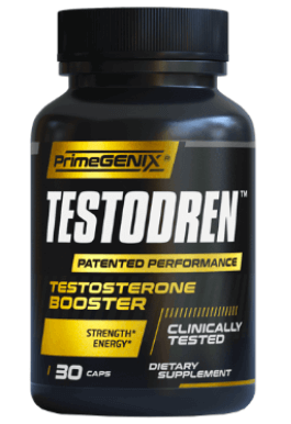 PrimeGenix Testodren Testosterone Booster Image Table