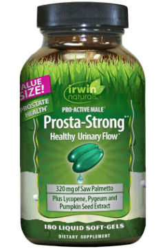 Irwin Naturals Prostate Supplement Image Table