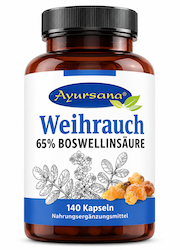 Ayursana Weihrauchkapseln hochdosiert 420 Kapseln